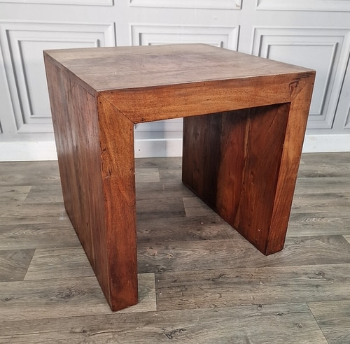 Vintage rustic side table - vintage,