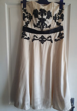 Warehouse Cream and Black Prom