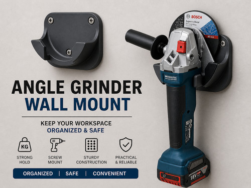 Angle grinder wall - , mount