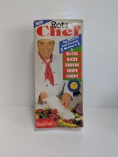 Rota Chef Food Slicer | Vintage 5 In 1 Kitchen Prep Tool | Cooking Preparation