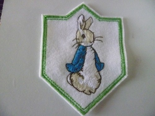 Peter rabbit sew motif - rabbit,