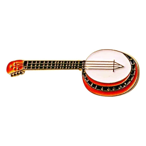Banjo guitar enamel - banjo,