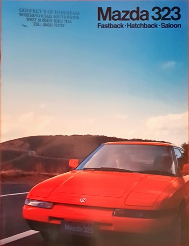 Mazda 323 brochure 1991 - mazda,