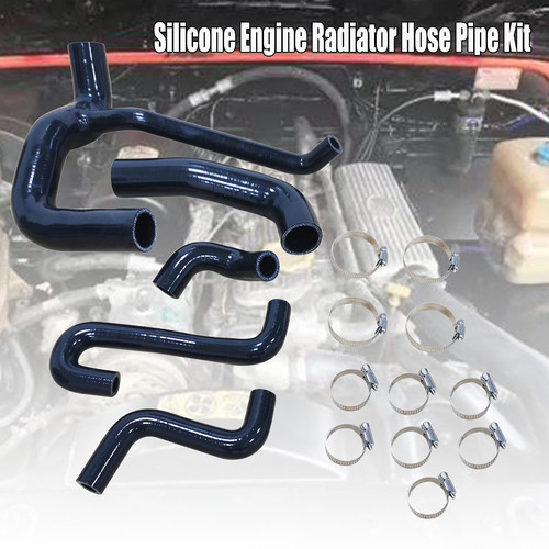 Silicone engine radiator hose - radiator,