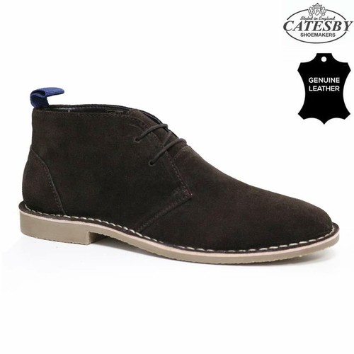 Mens real leather - casual, retro