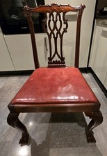 6 Chippendale Style Mahogany