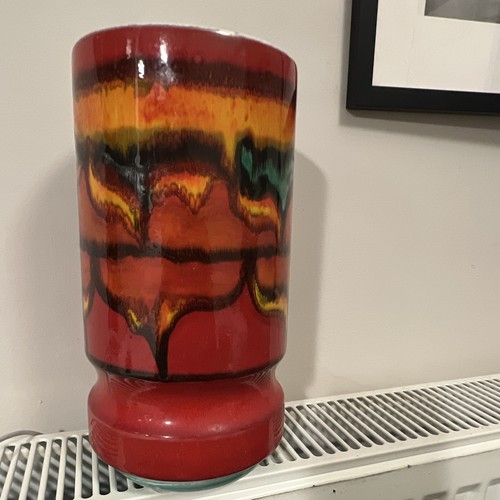 Poole english art pottery vase - english,
