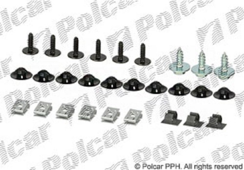 Clips set fastening kit - fastening,