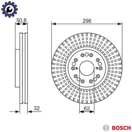 Brake disc 986 479 485 - 0,