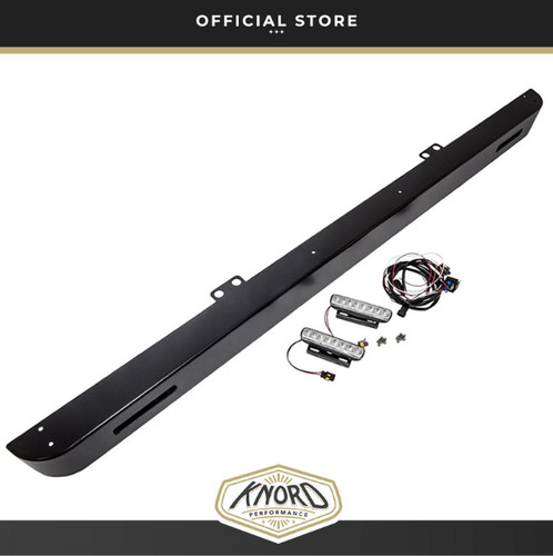 Front bumper with intergrated - bumper,
