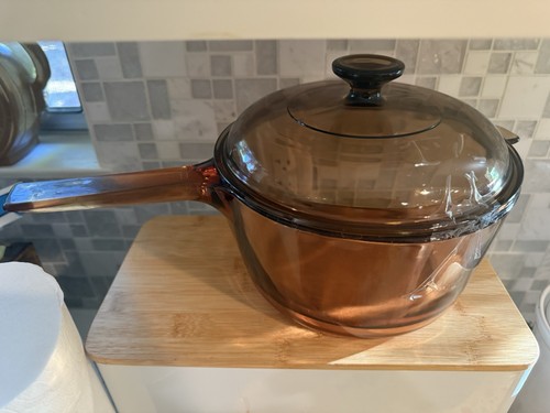 Corning ware visions amber - corning,