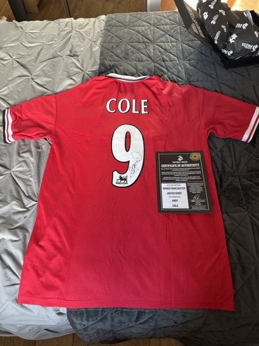 Andy cole signed manchester - andy,