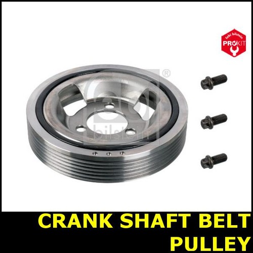 Crankshaft belt pulley fits - pulley,