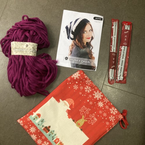 Knitting kit chunky - knitting, kit: