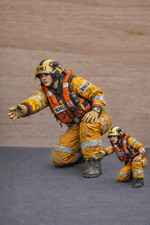 Female lifeboat rescue - female,