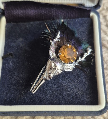Vintage scottish stag head - vintage,