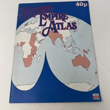 British Empire Atlas Time-Life International Nederland 1971 World Map