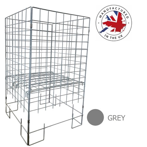 Grey plastic coated dump - plastic,