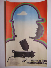 Original Safety Warning Poster