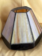 Vintage Lamp Shade Stained