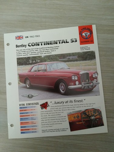 1962 1963 1964 - 1962/1963/1964/1965, bentley