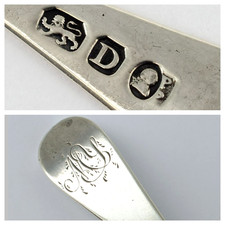Fine 1799 Sterling Silver Salt