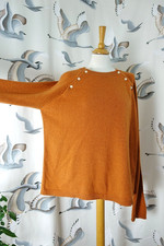 TOAST Burnt orange Baby Alpaca