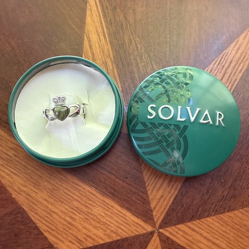 Vintage solvar irish claddagh - vintage,