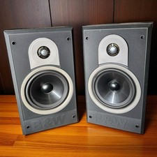Vintage B&W Bowers Wilkins DM600 Hifi Bookshelf Speaker Pair 