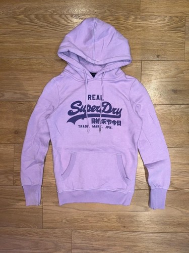 Superdry vintage purple hoodie - superdry,