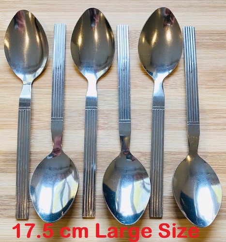 Large dessert table spoons - large,