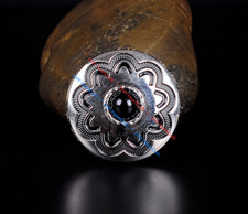 10PC 30MM Black Turquoise