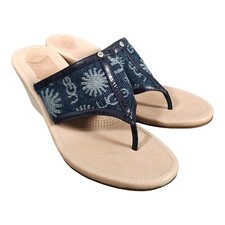 Ugg Sandals 10 Womens Blue