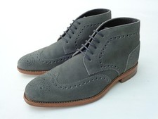 LOAKE ROGERS BLUE SUEDE BROGUE