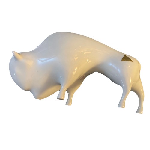 Royal dux porcelain bull - royal,