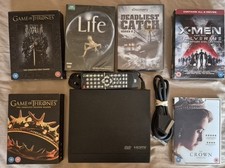 Tesco Hdmi Dvd Player With Remote THDVD17 & Dvd Boxsets - X-men & The Wolverine