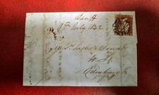 1842 imperf penny - gb, qv