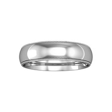 Platinum Jewelco London 5mm