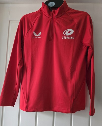 Saracens rugby zip pro - rugby,
