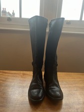 Black Knee High Boots Size 7