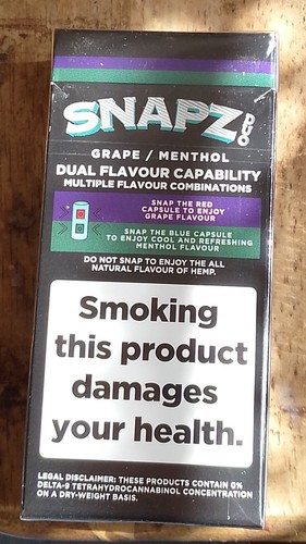 Snapz cigerettes contains - cigerettes,