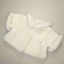 Bear Factory Cream Faux Fur Jacket Winter Coat