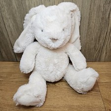 Marks and Spencer M&S Cream White Bunny Rabbit Baby Comforter Plush Soft Toy