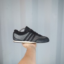 UK 8 - Y3 Yohji Yamamoto adidas Boxing Black Mens Trainers Shoes Y2k M25657