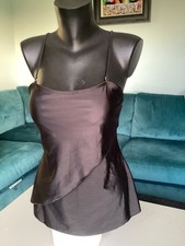 ladies black tankini set with