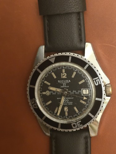 Vintage sicura sports diver - vintage,