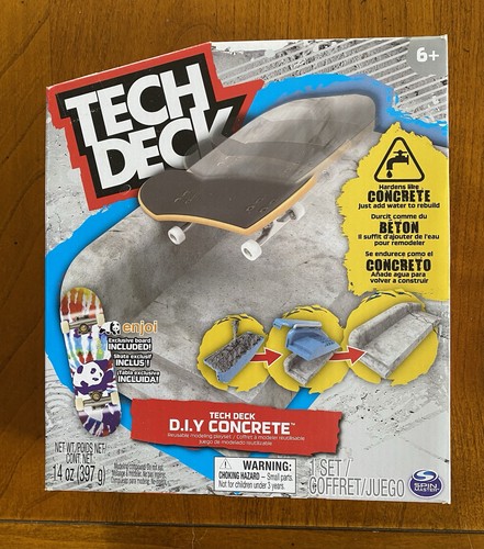 Tech deck diy concrete - tech,