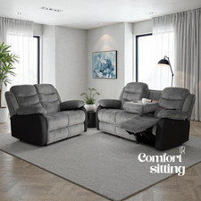 Manual Recliner 3 and 2 Seater