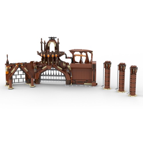 Geonosis arena stage with - stage, 5