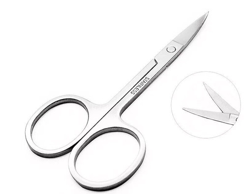 Curved scissors small nail - small,